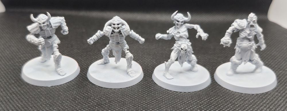 Drużyna do gry Blood Bowl Shambling Undead Wydruk 3D