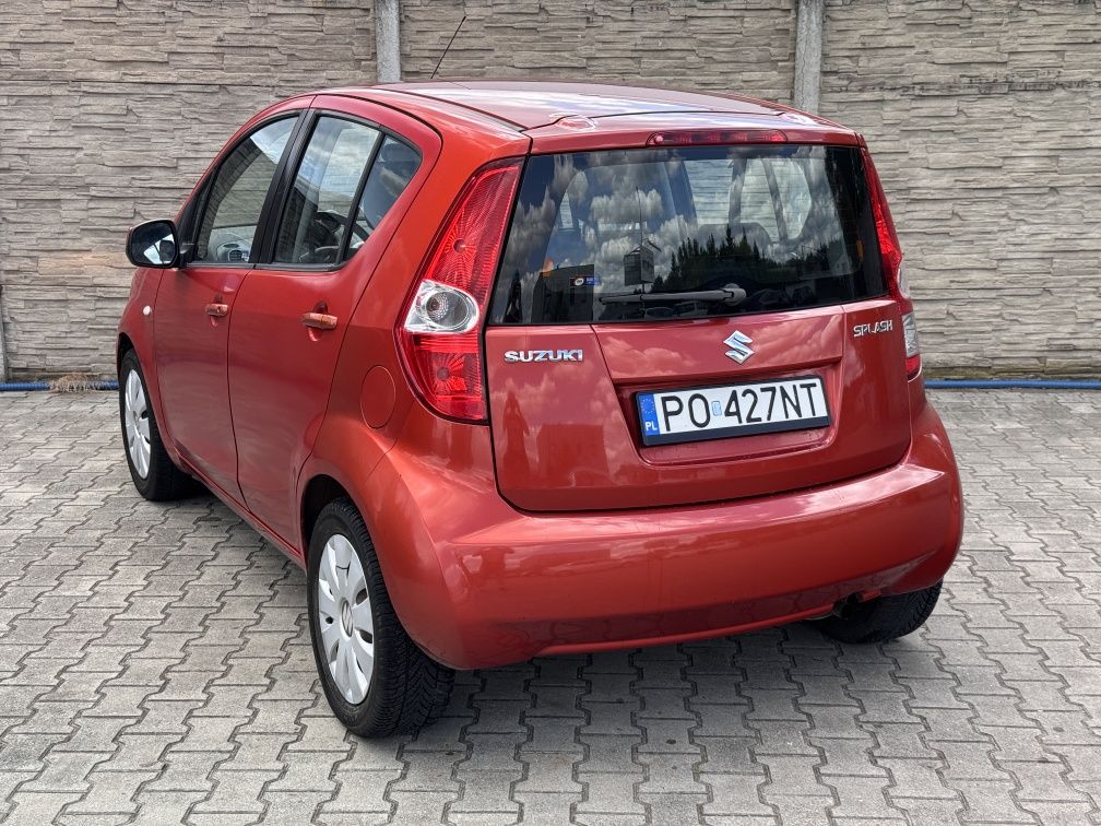 Suzuki Splash, salon polska, potwierdzony przebieg