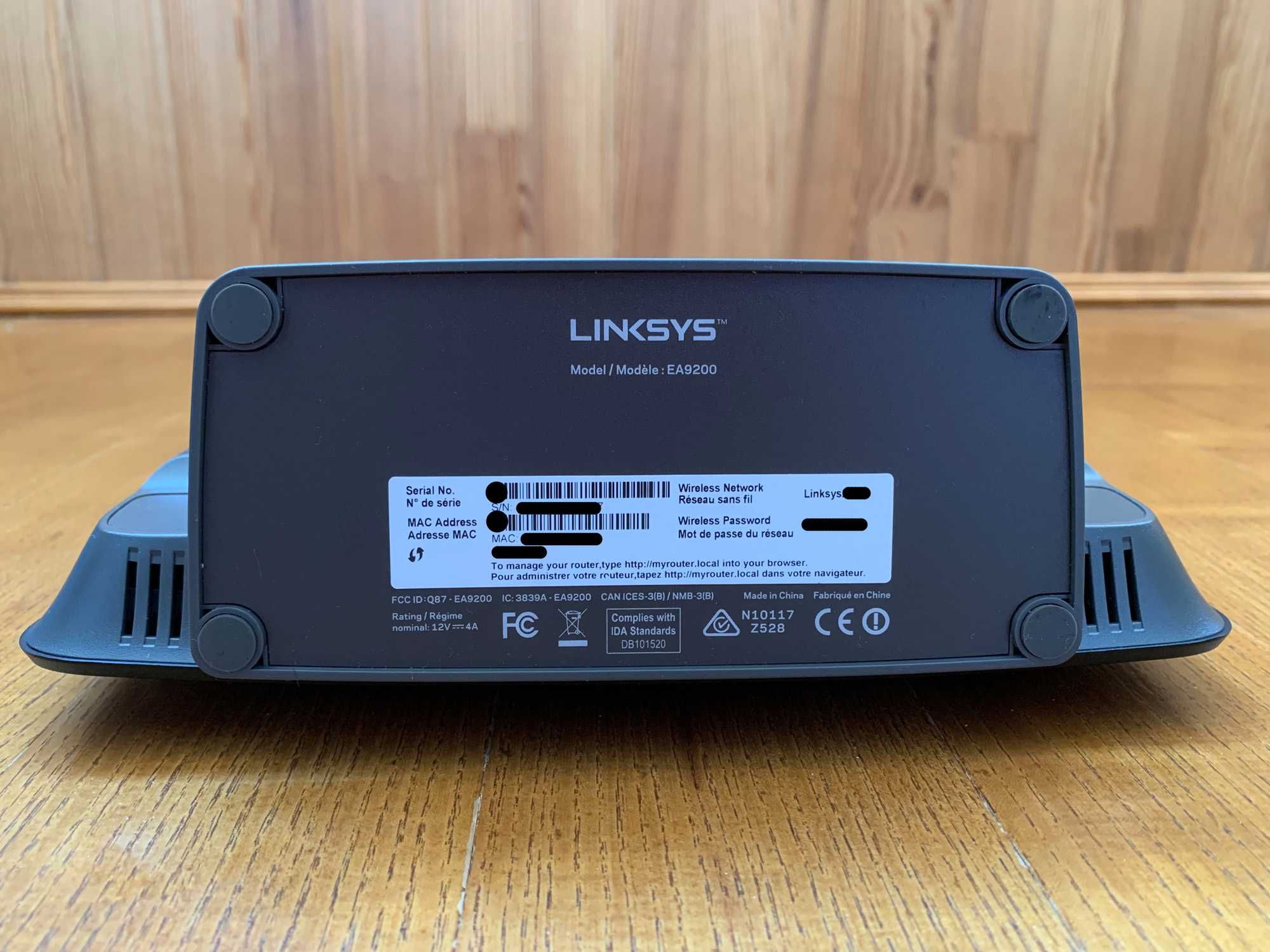 Гігабітний роутер Linksys EA9200 (AC3200) TRI-BAND SMART