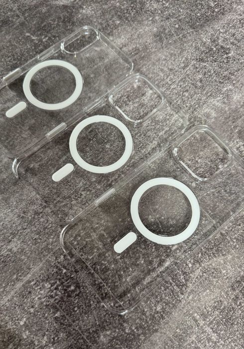 Чохол Clear Case MagSafe з кнопкою + Animation iPhone 16 16 Pro Max