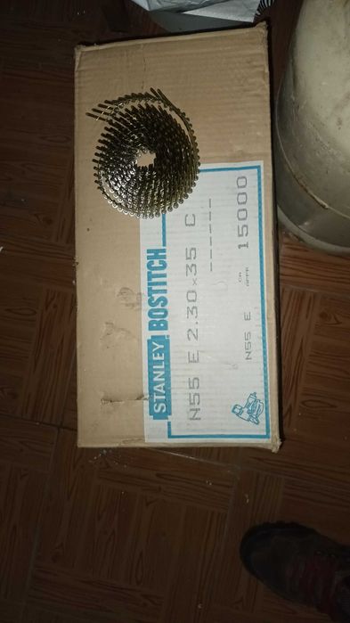 Pregos para pistola pneumática