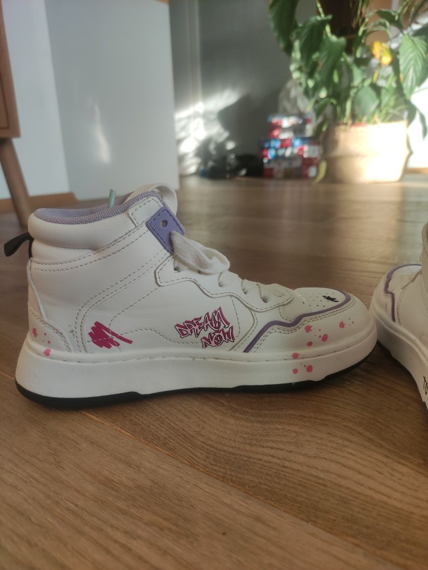 Sneakersy jak nowe, super modne,  hipsterskie