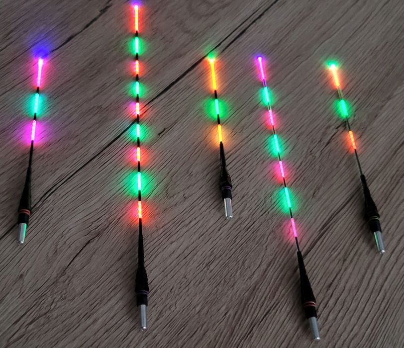 Komplet 3x Antena Świecąca elastyczna + 3x Bateria