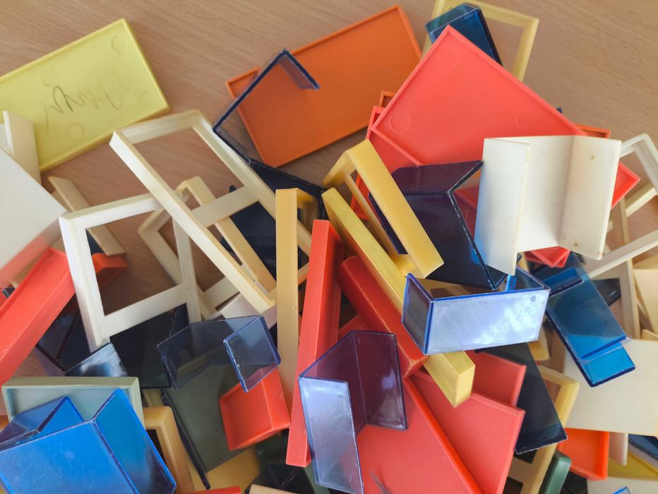 Пластмассовый конструктор времён СССР