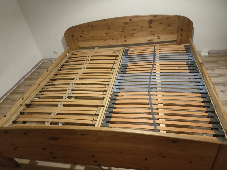 Łóżko sosnowe 200x200