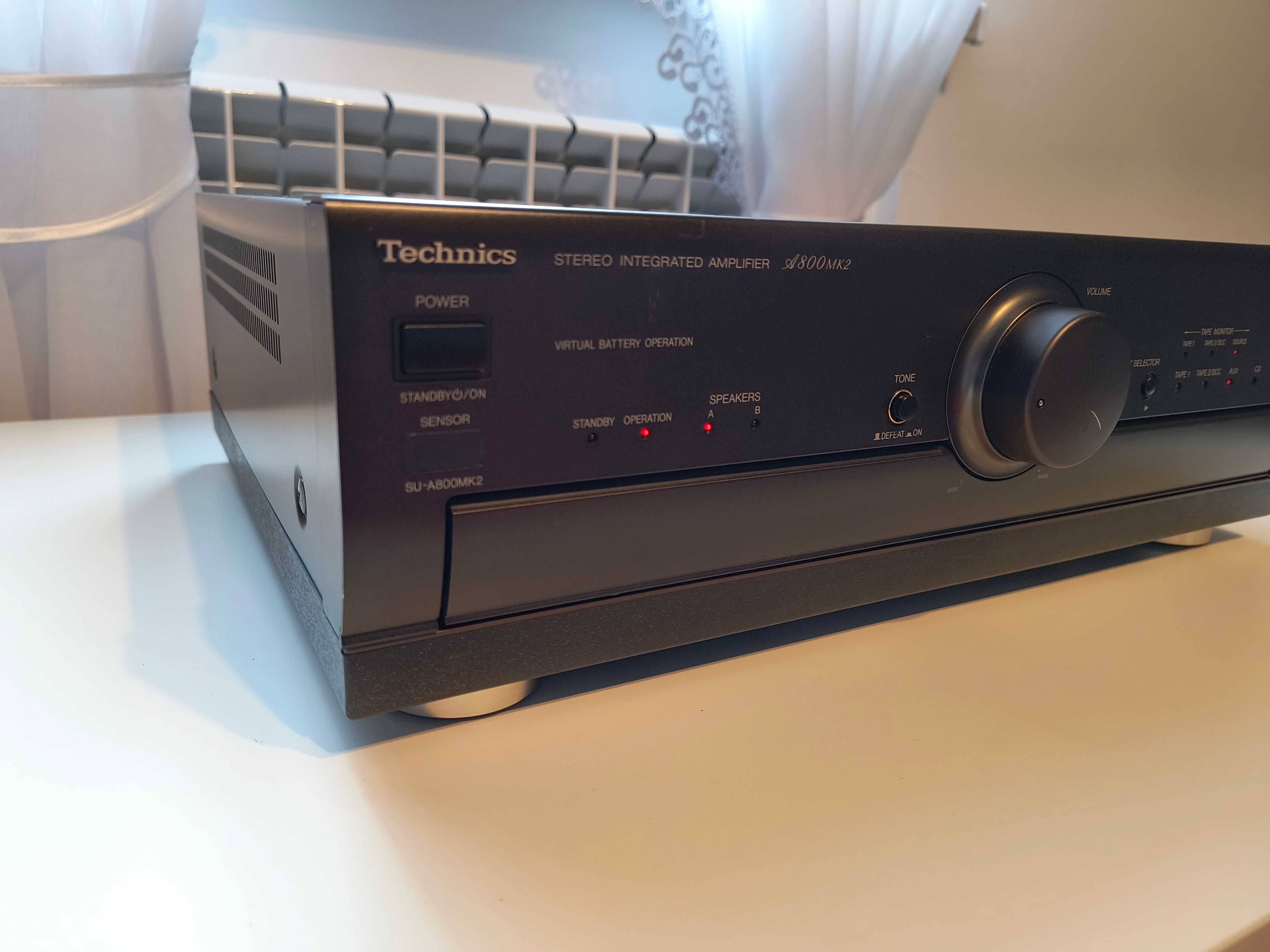 Wzmacniacz Technics SU-A800 MK2 pilot