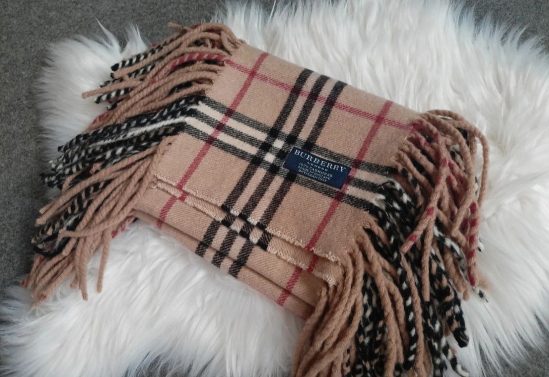Szalik kaszmir Burberry