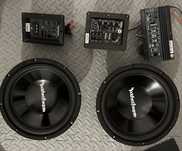 Wzmacniacz subwoofer aktywny  ESX Rockford hifonics PWR 400 tuba