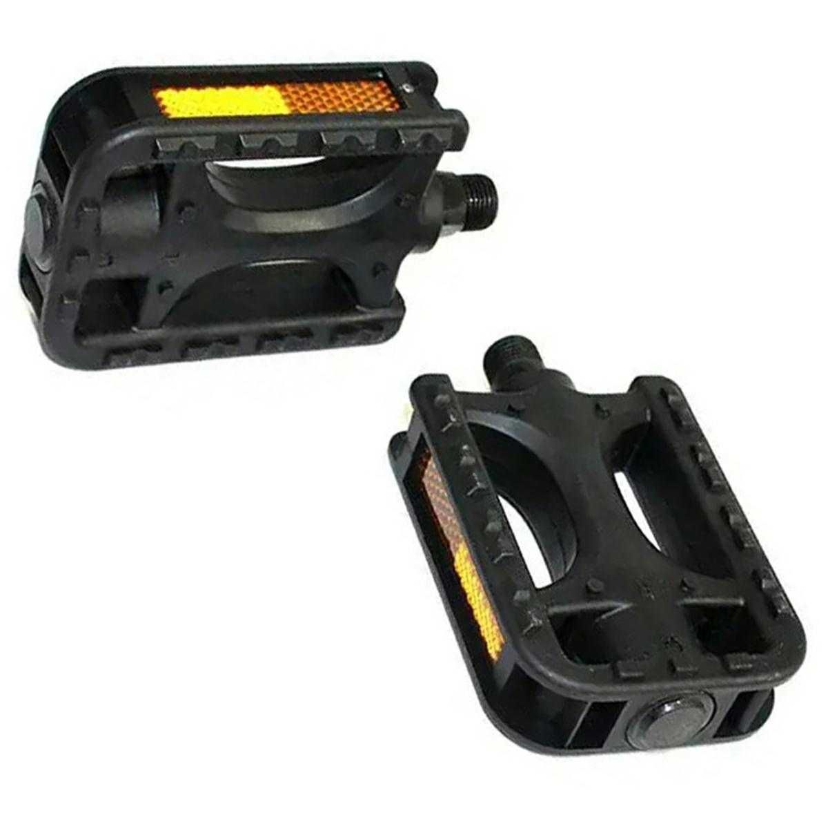 NOWE! Pedały do roweru rowerowe platformowe odblask 14 mm 9/16'' 2szt