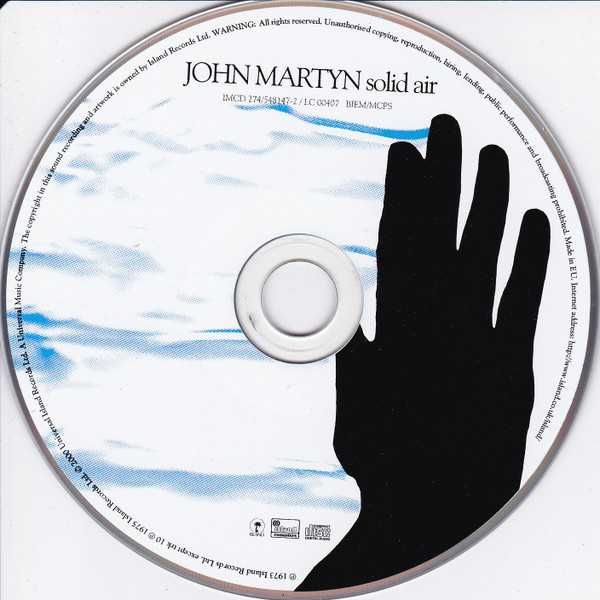 John Martyn ‎– Solid Air (CD RARO)