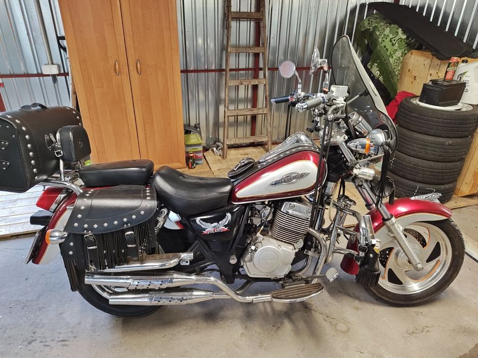 Motor choper lifan fly dragon 250 rejestrowany na 125 kat. B