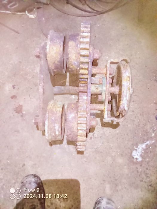 Wózek suwnicy wciągarki