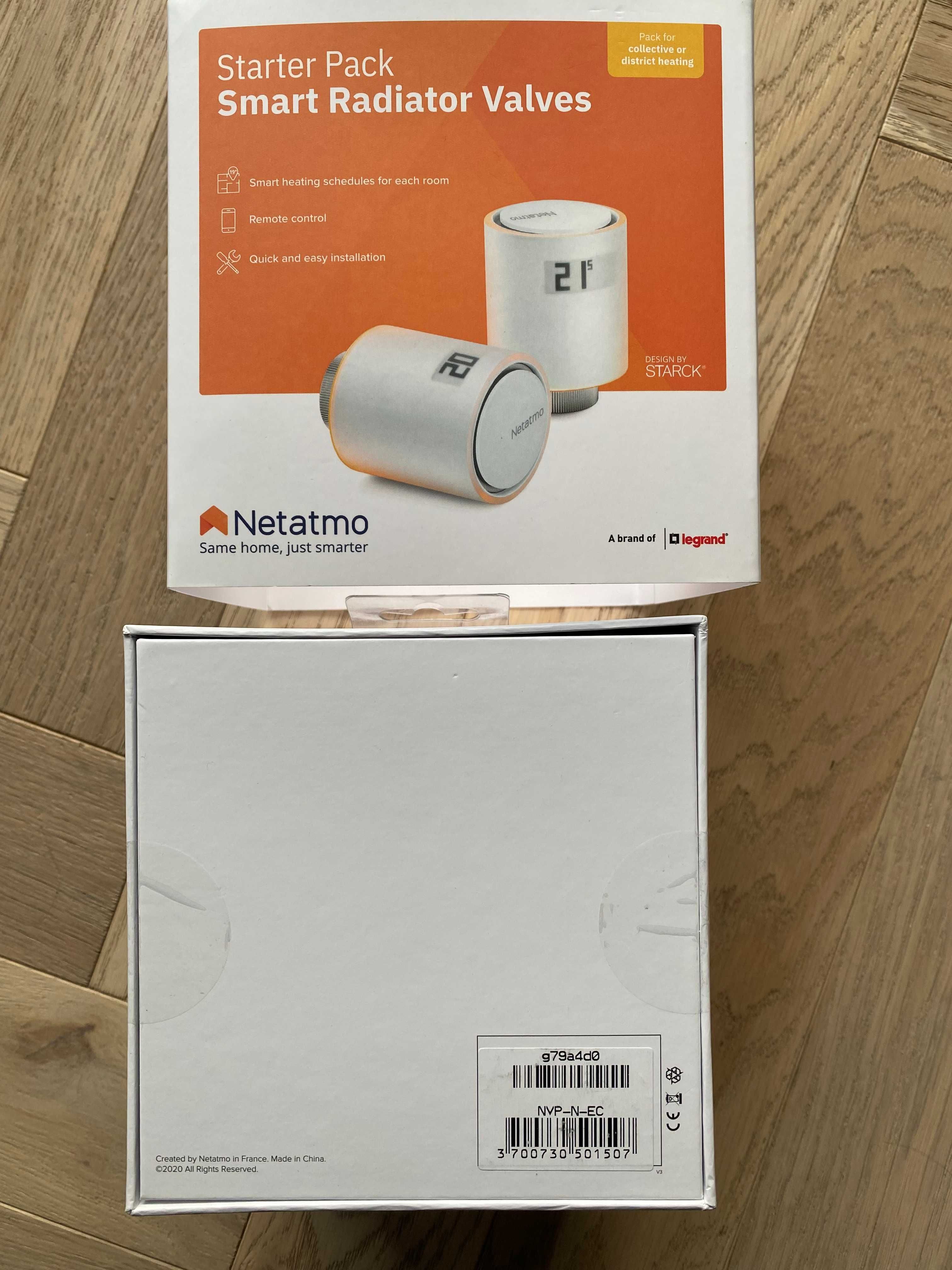 Zestaw głowic termostatycznych smart NETATMO VALVES SET