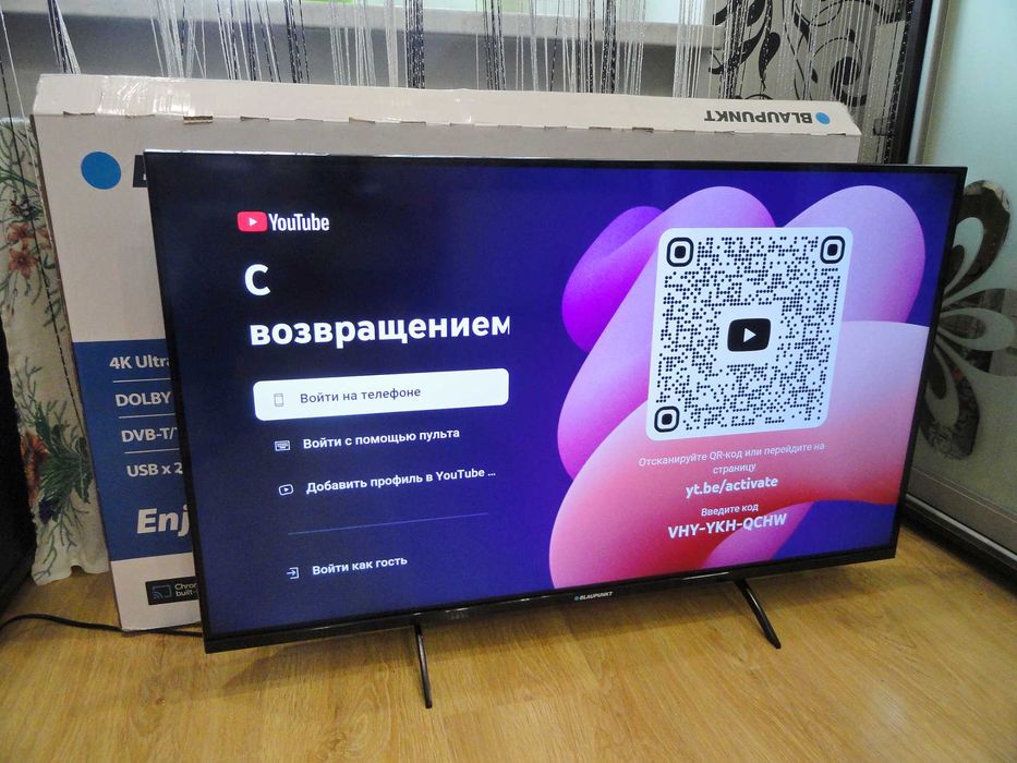 4К смарт телевизор Blaupunkt 43 wi-fi