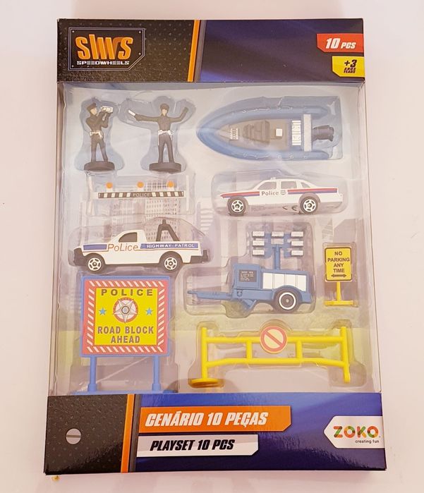 Conjunto 10 pcs Policia (Portes Incluidos)