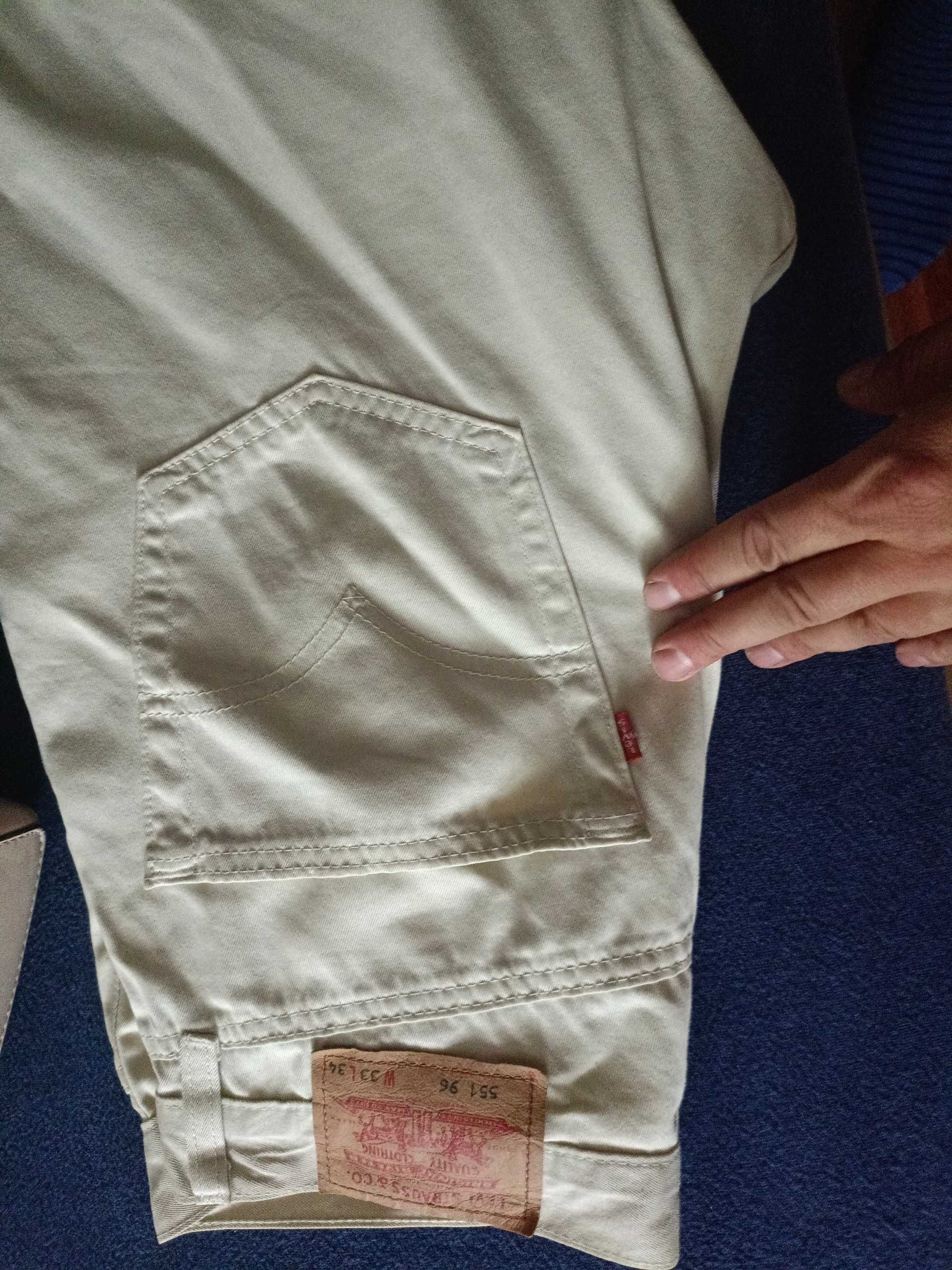 Spodnie Levi's Strauss i koszula pole xl