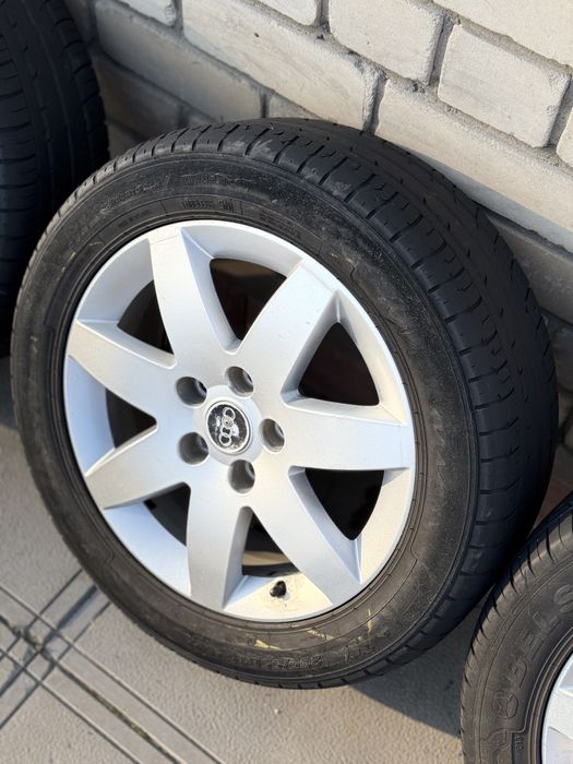 Диски с Резиной в сборе 205 55 R16 VW, Audi, Skoda VAG