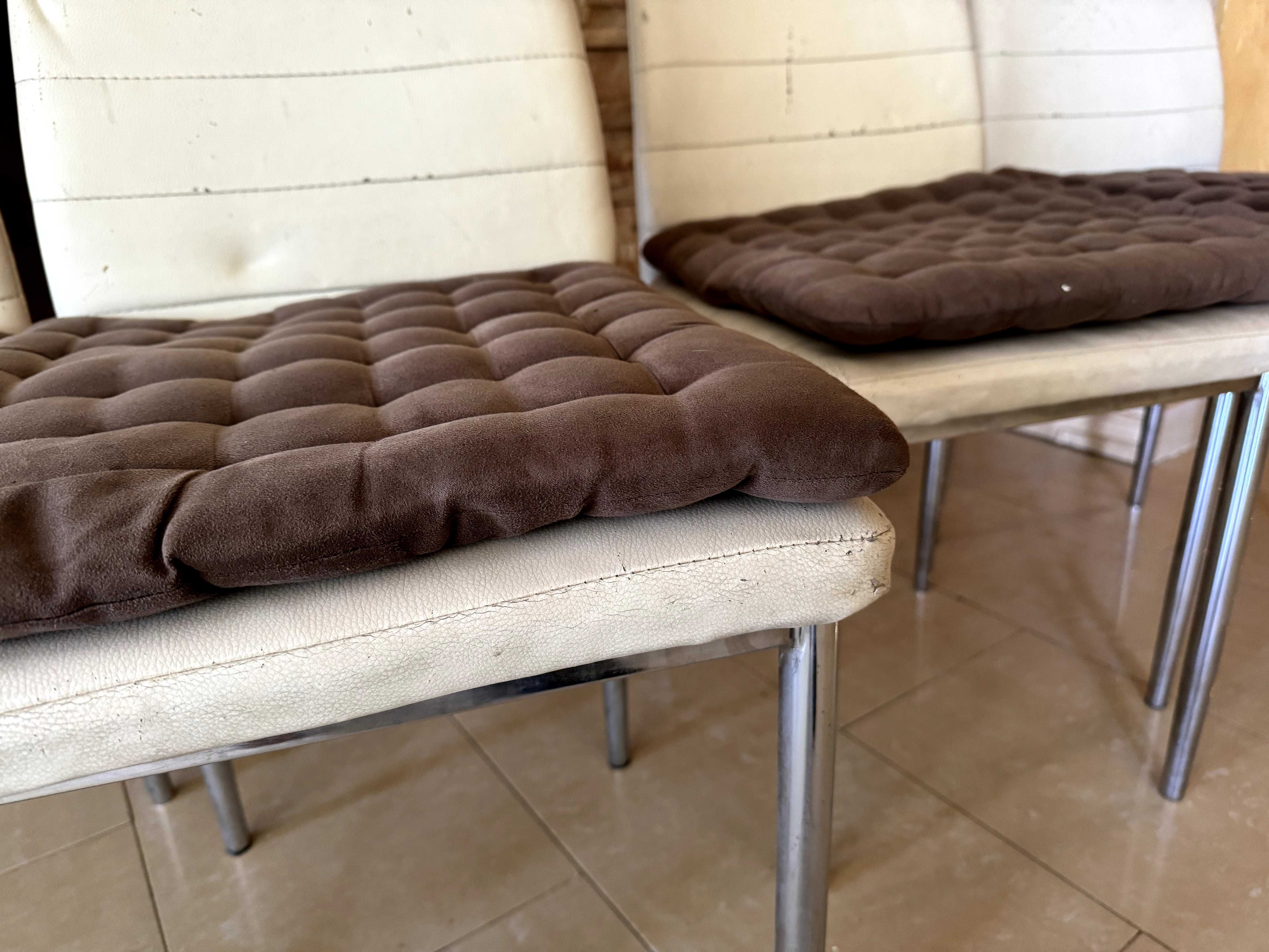 Krzesło Kuchenne - Salonowe z poduszką i pokrowcem