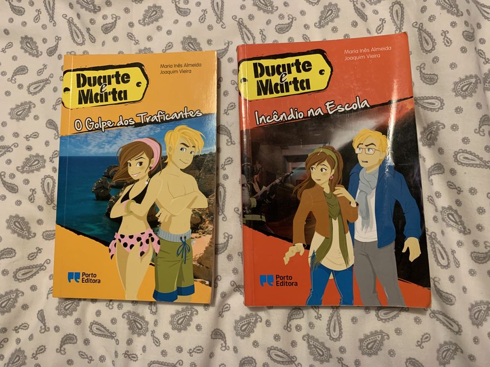 Coleção de livros Duarte e Marta