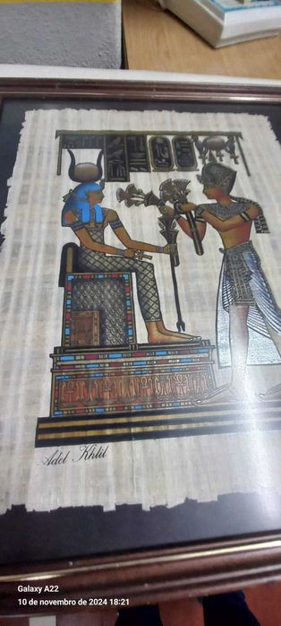 Papiro egípcio certificado