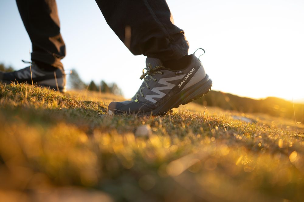 Calçado Impermeável de Caminhada na Montanha Homem -