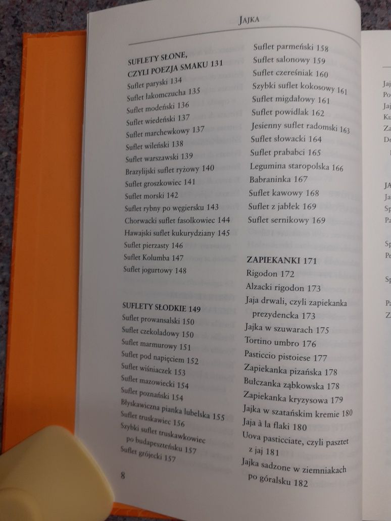 Małgorzata Caprari - Jajka 200 przepisów [Buchmann 2013] NOWA/spis tr.