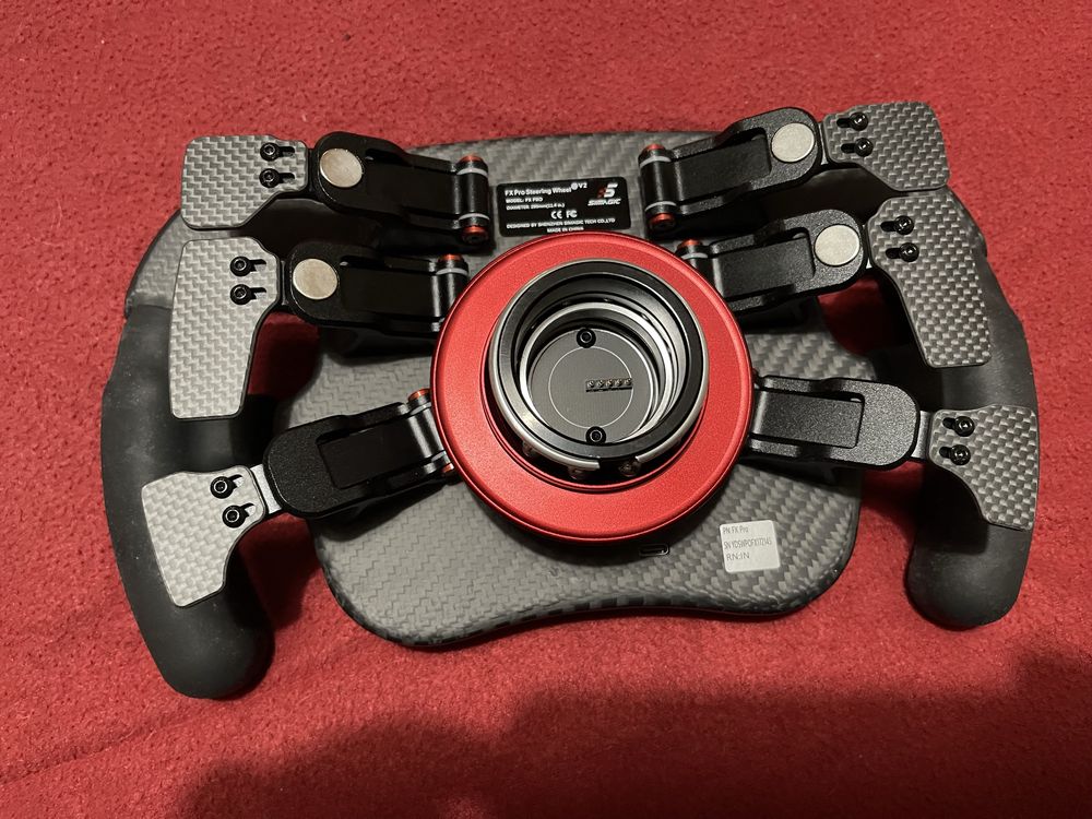 Volante simulador de carros simagic fx pro
