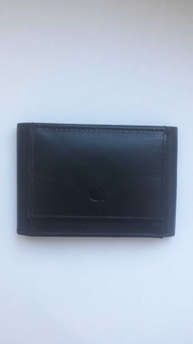 Portfel portmonetka skórzana czarna CHEVIREX
