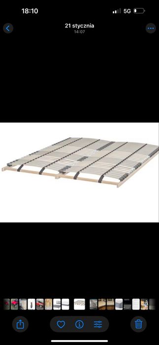 Łóżko Ikea Hemnes