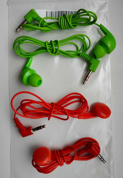 Słuchawki douszne pojedyncze /komplet 4- szt.