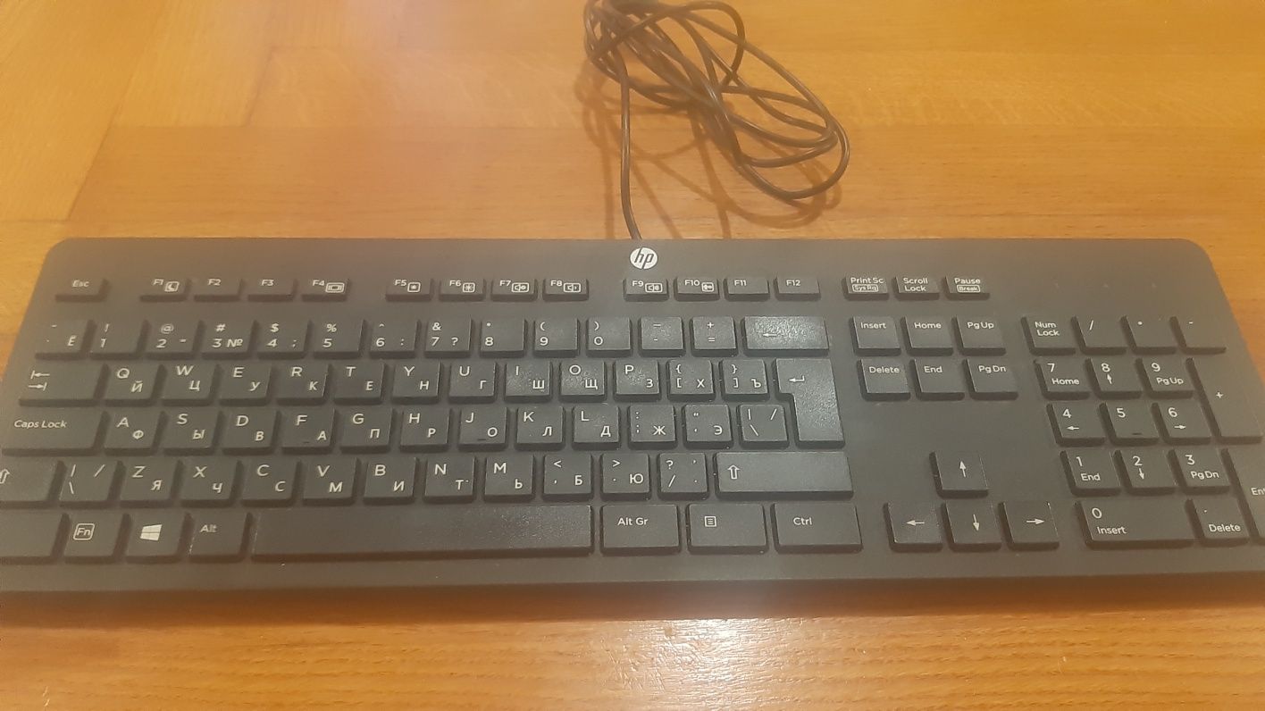 Клавіатура HP KU1469 USB Slim Keyboard російська роскладка