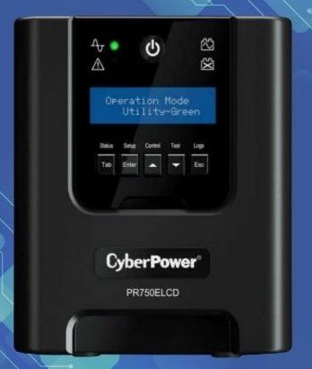 Линейно-интерактивный ИБП CyberPower PR750ELCD/Безперебойник