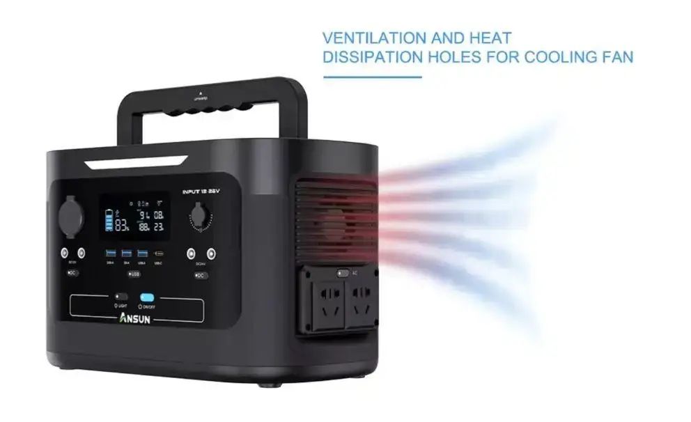 Портативна зарядна станція Ansun Portable Power Station 1000W