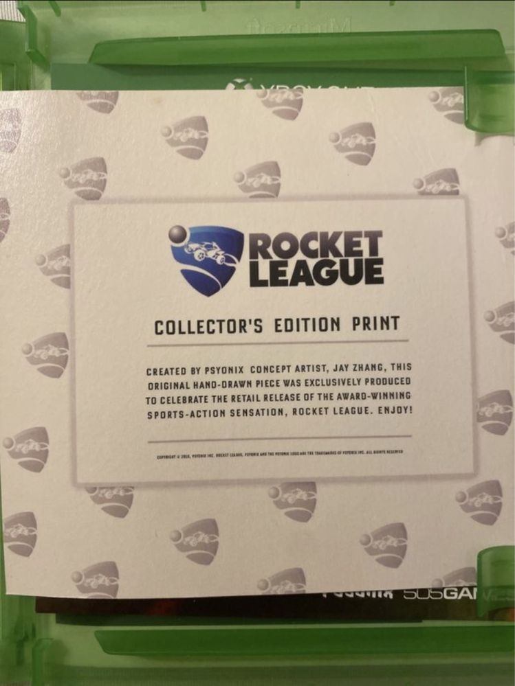 Rocket League Xbox One Collector’s Edition