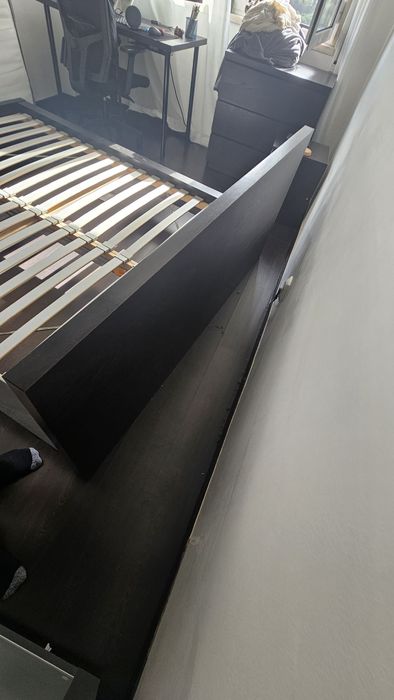 Cama IKEA Malm black - RETIRAR HOJE!