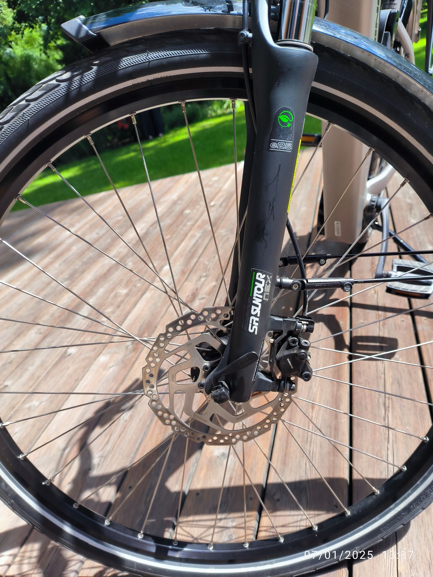 Rower elektryczny Unibike Optima 17"|Bateria 630Wh | Bardzo dobry stan