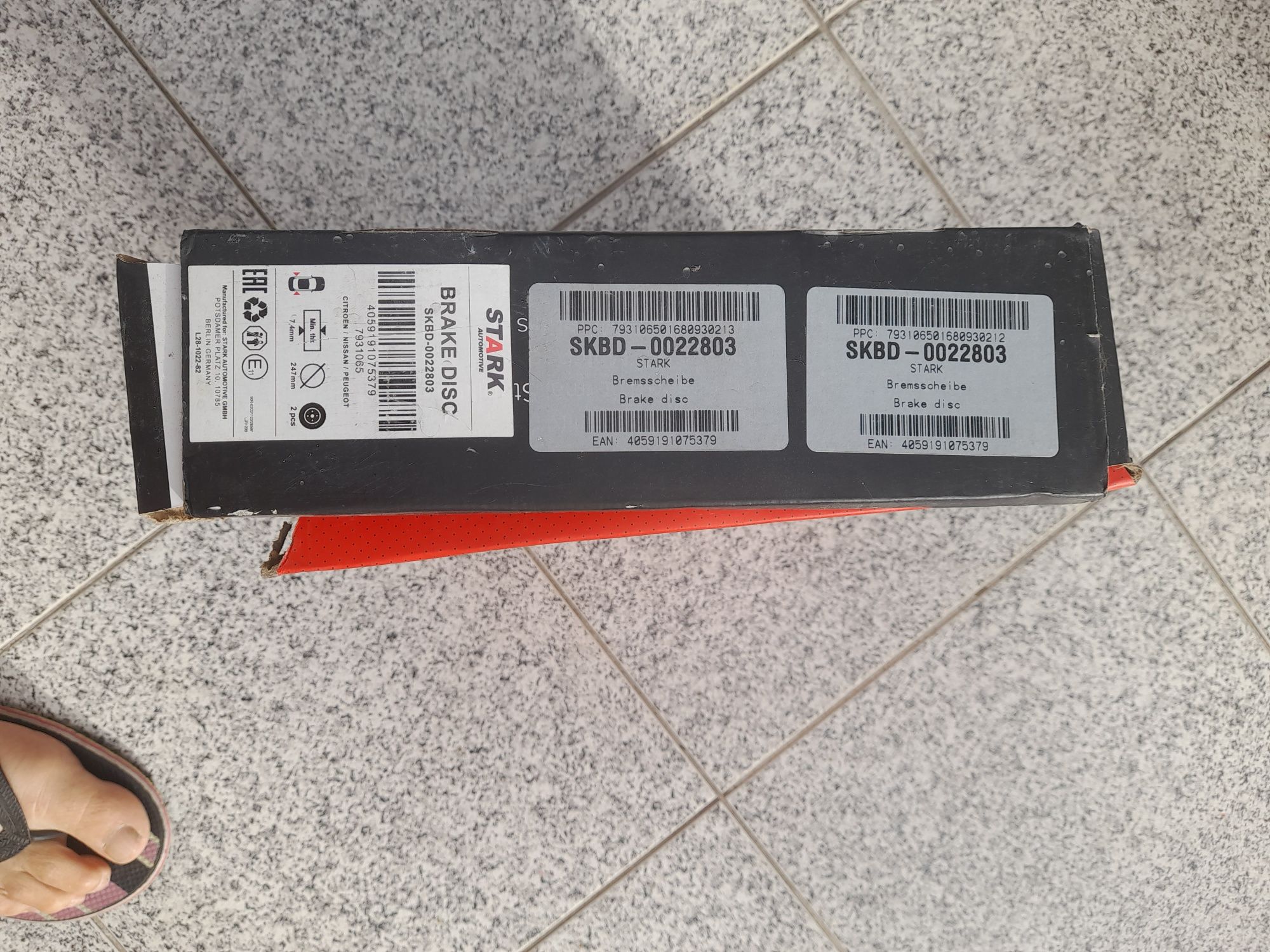 Vendo um par de dicos do Peugeot 307hdi