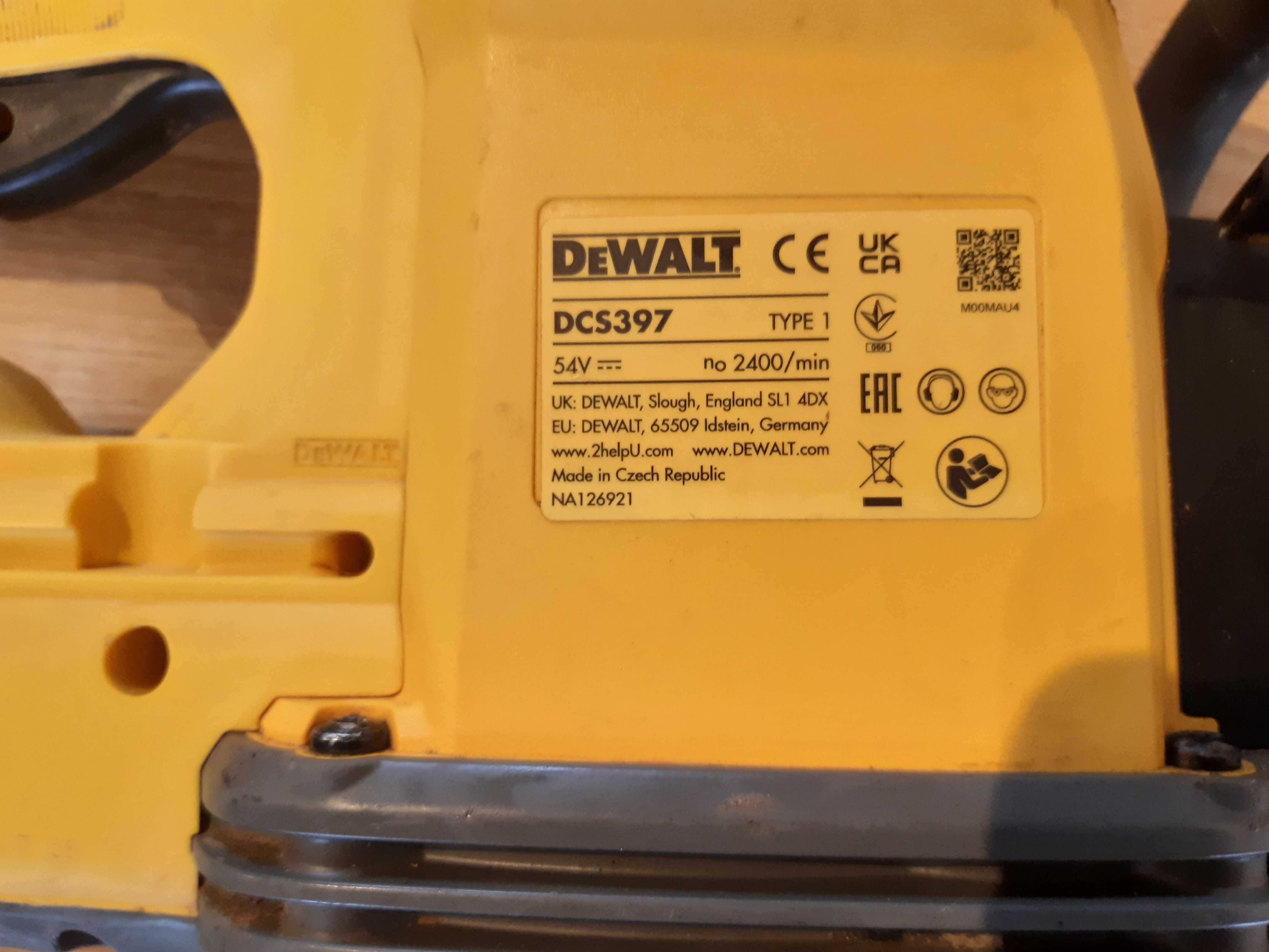Piła aligator Dewalt  DCS397 FLEXVOLT 54V