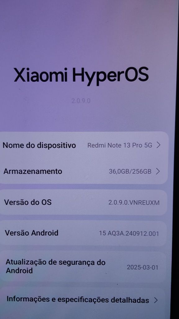 Xiaomi Redmi note 13 pro