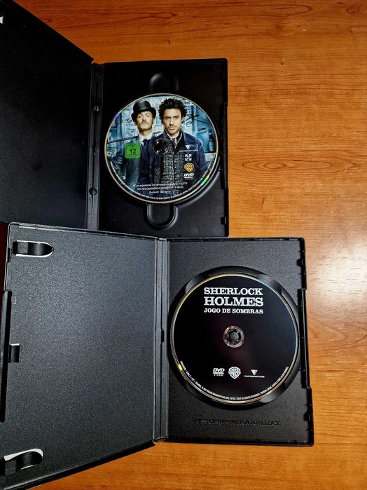 SHERLOCK HOLMES O Filme + Jogo de Sombras (Robert Downey Jr./Jude Law)