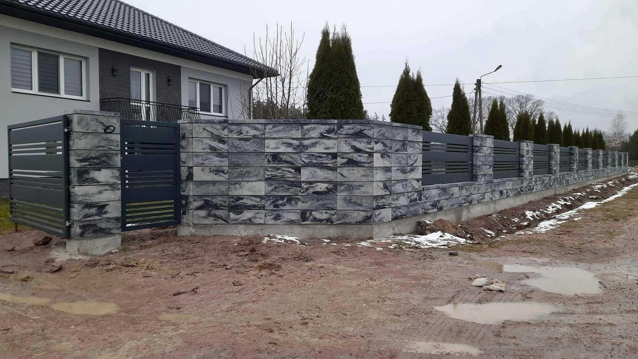 Ogrodzenie bloczki ogrodzeniowe Joniec TANIO transport Hds