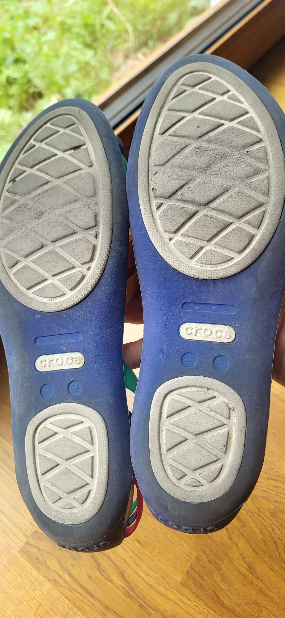Gumowe sandały crocs huarache w9 39 40