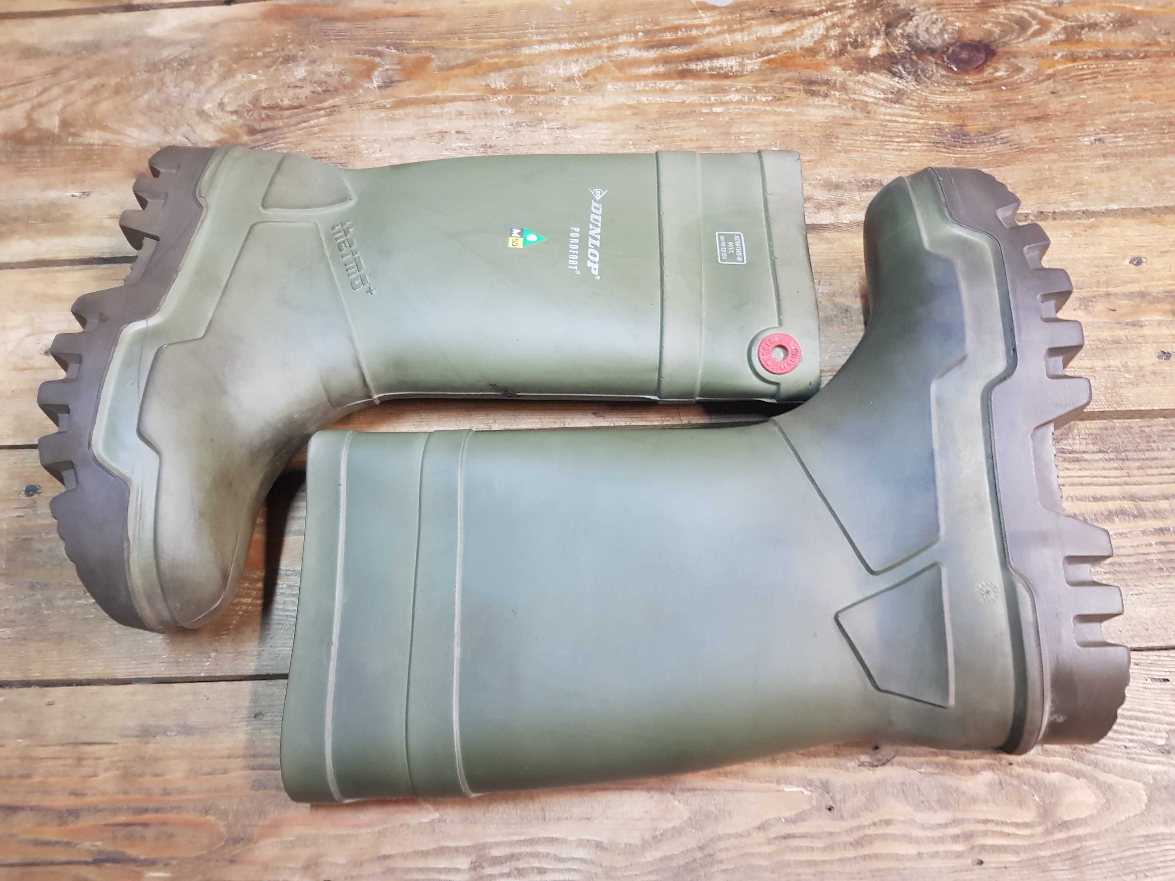 Kalosze robocze DUNLOP rozm 43 wkł 28,5 cm S3