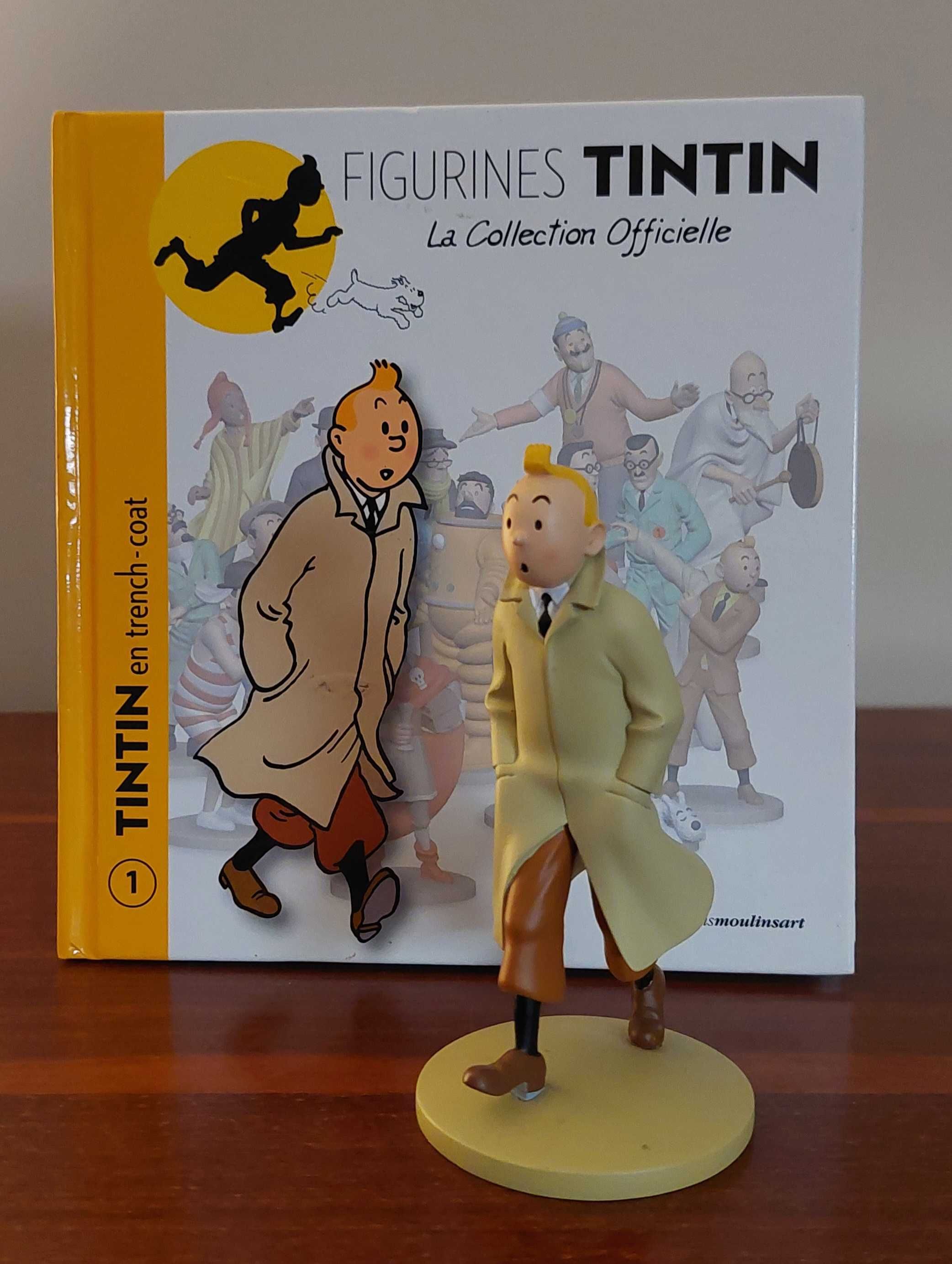 Figuras em resina Tintin