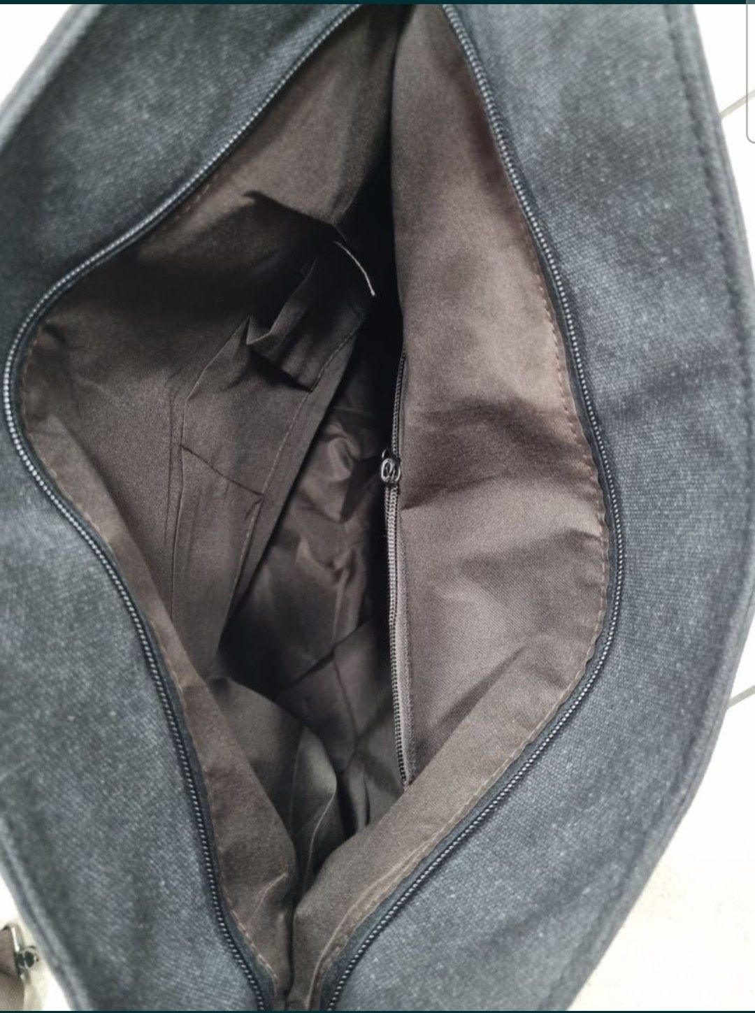 Torebka damska z gwiazdą shopper czarna