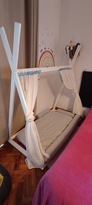 Cama criança Tippy branca