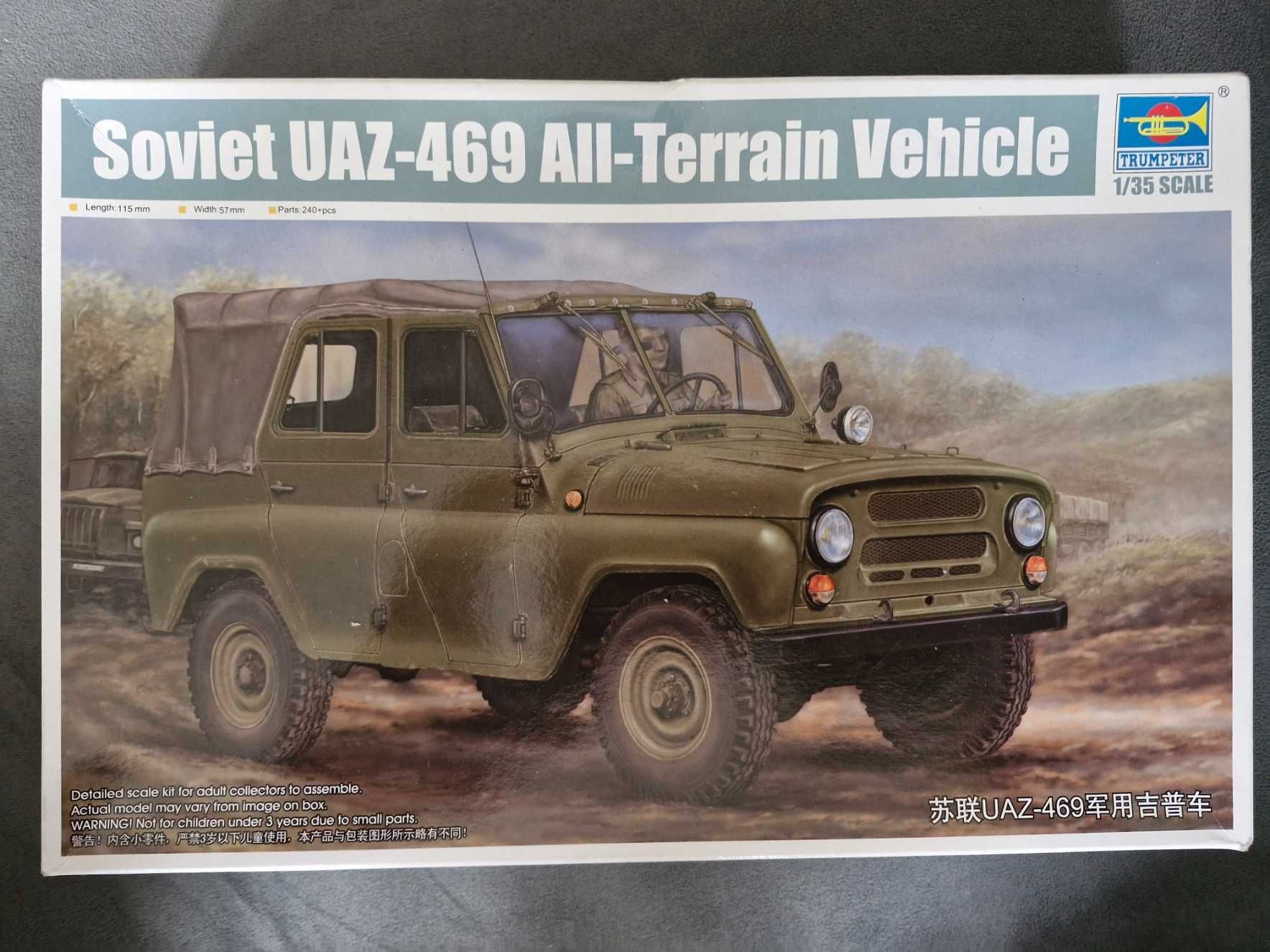 Trumpeter 02327 - Soviet UAZ-469 All-Terrain Vehicle (1:35) V