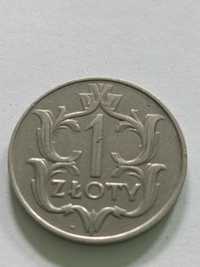 Moneta 1zł rok 1929