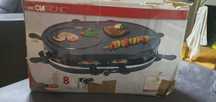 Mocny grill stołowy Clatronic 1200W
