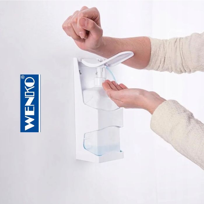 2x Dozownik XXL na płyn do naczyń lub mydło w płynie 1000 ml Wenko